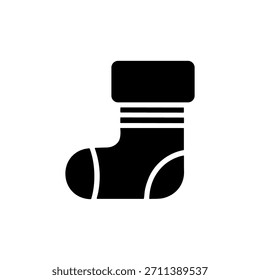 Hanging Sock icon or logo isolated sign symbol vector illustration - high quality black style vector icons