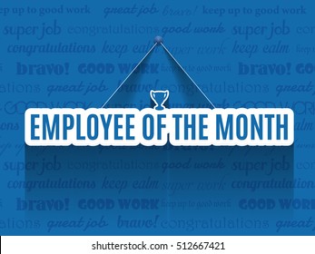 Employee Of The Month Images Stock Photos Vectors Shutterstock