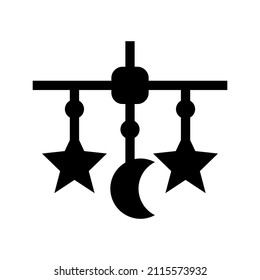Hanging Toys icon isolated on white background