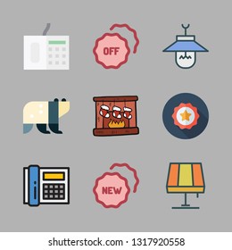 hanging vector icon set