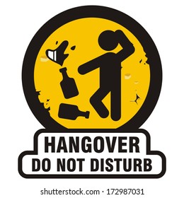 Hangover-Zeichen