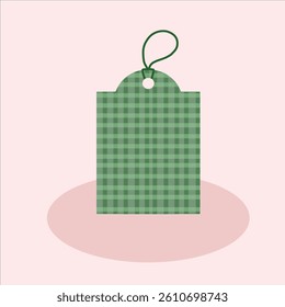 a hangtag for style with many design motif