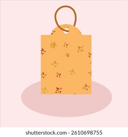 a hangtag for style with many design motif
