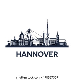 Hannover City Skyline