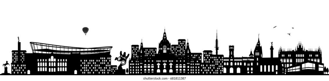 Hannover Skyline Black