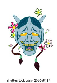 hannya mask or kabuki 