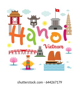 Hanoi Vietnam Travel and Attraction, Landmarks, Tourism and Traditional Culture