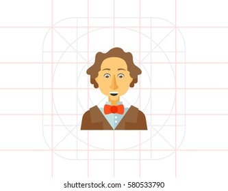 Hans Christian Andersen icon