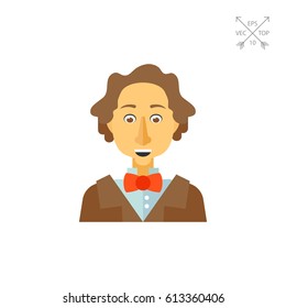 Hans Christian Andersen Icon