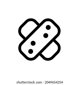 Hansaplast icon, vector eps 10