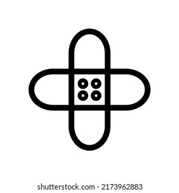 plantilla de logotipo de ilustración de vector de icono de hansaplast para muchos fines. Aislado sobre fondo blanco.