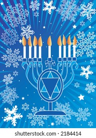 Hanukah candles