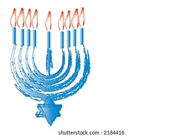 Hanukah candles