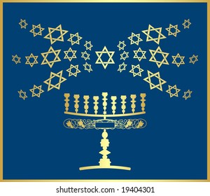 Hanukah Design. Vector illustration