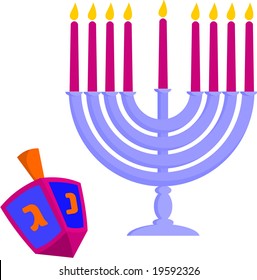 Hanukah elements