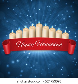 Hanukkah background. EPS10 vector