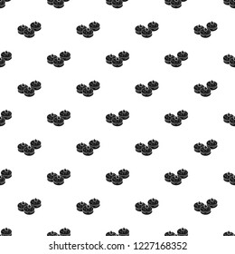 Hanukkah bakery pattern seamless vector repeat for any web design
