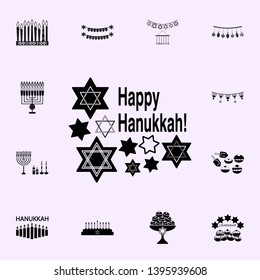 hanukkah cand icon. Hanukkah icons universal set for web and mobile