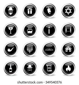 Hanukkah chrome icons for web