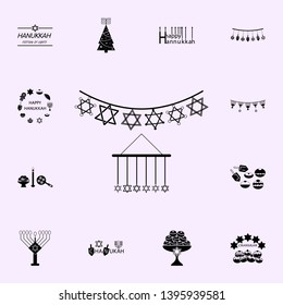 hanukkah craft icon. Hanukkah icons universal set for web and mobile