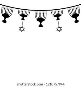 hanukkah decoration candle icon. Element of hanukkah icon for mobile concept and web apps. Detailed hanukkah decoration candle icon can be used for web and mobile