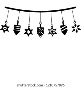 hanukkah decoration icon. Element of hanukkah icon for mobile concept and web apps. Detailed hanukkah decoration icon can be used for web and mobile