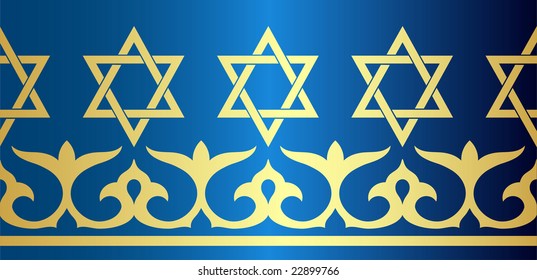 Hanukkah Design. Vector illustration