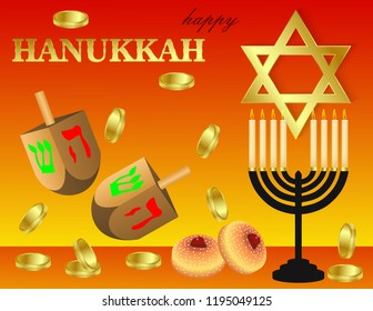 Hanukkah greeting cards