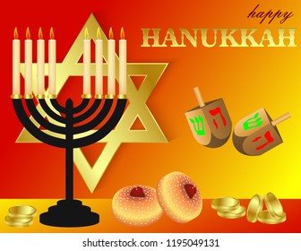 Hanukkah greeting cards