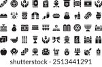Hanukkah icons High-Quality Vector Icons Collection with Editable Stroke. Ideal for Professional and Creative Projects.