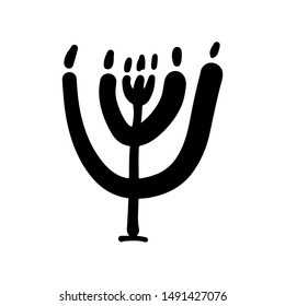 Hanukkah illustration for your design