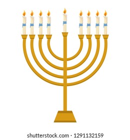 hanukkah jewish candles