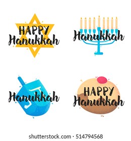 Hanukkah label