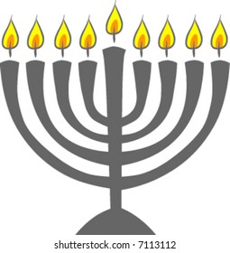 Hanukkah menorah