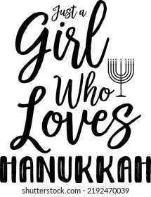 Hanukkah SVG T-Shirt Design For Print