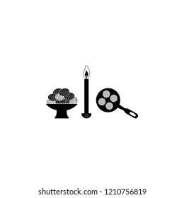 hanukkah sweets icon. Element of hanukkah icon for mobile concept and web apps. Detailed hanukkah sweets icon can be used for web and mobile