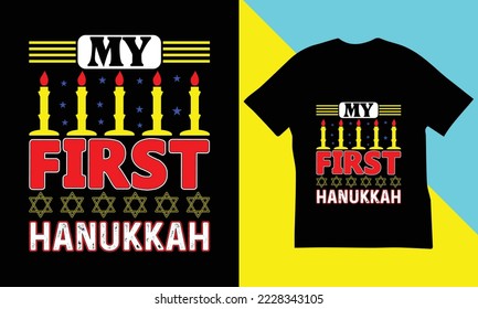 Hanukkah t Shirt Design.The Best Hanukkah Quotes t-Shirt Design.