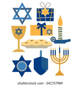 Hanukkah vector.