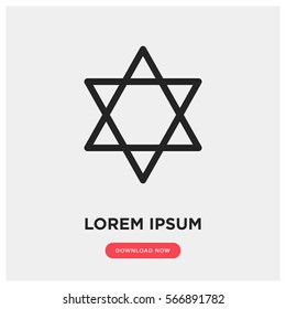 Hanukkah vector icon