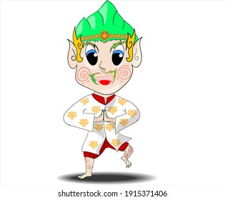 Hanuman, character in Thailand's Rammakian epic.