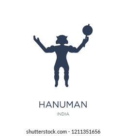 Hanuman icon. Trendy flat vector Hanuman icon on white background from india collection, vector illustration can be use for web and mobile, eps10
