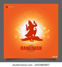 Hanuman Jayanti celebra el nacimiento de Lord Hanuman, una deidad venerada en el hinduismo conocida por su fuerza, devoción y lealtad al Señor Rama.