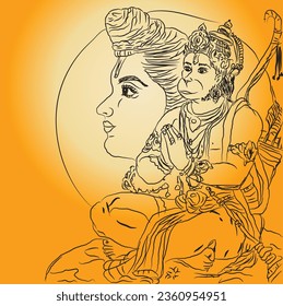 Hanuman Ji is a revered deity in Hinduism and is considered a devoted devotee of Lord Rama