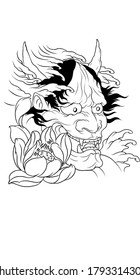 Hanya Japan Tattoo Designs Drawing