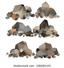 Hape of rocks,stones