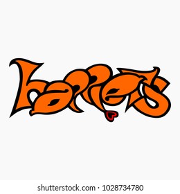 Happiers Hand drawn unique typography, vector illustration, for T-Shirt design and other purpose as needed