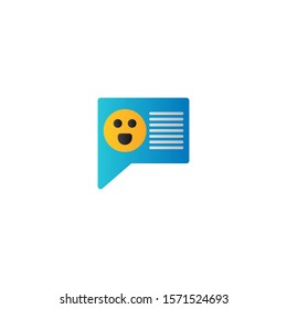 Happiness Chatting, Comment, Icon, Logo, Vector