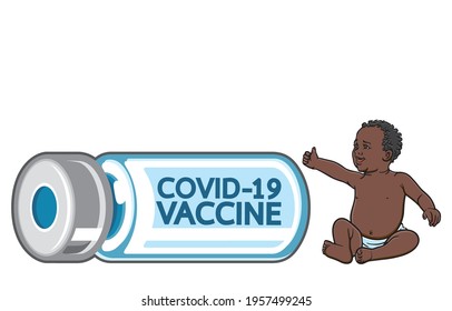 Happiness in the family of parents and little children during coronavirus pandemic concept. Illustration, shape, line, art, graphic retro style in vector isolated on background.