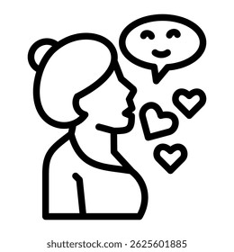 Happiness Icon Element For Design