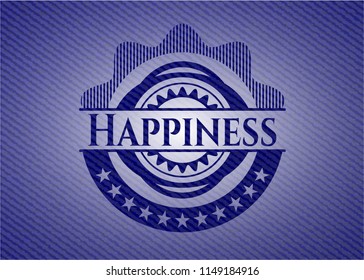 Happiness jean background